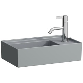 Lavabo LAUFEN Kartell 46 x 28 cm con 1 foro per rubinetto, banca rubinetti a destra