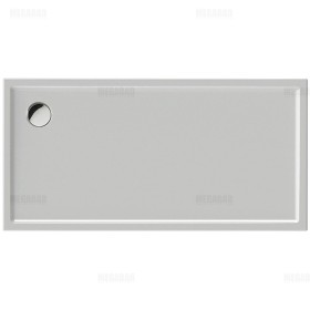Receveur de douche rectangulaire Duravit Starck Slimline 150 x 75 cm avec Antidérapant