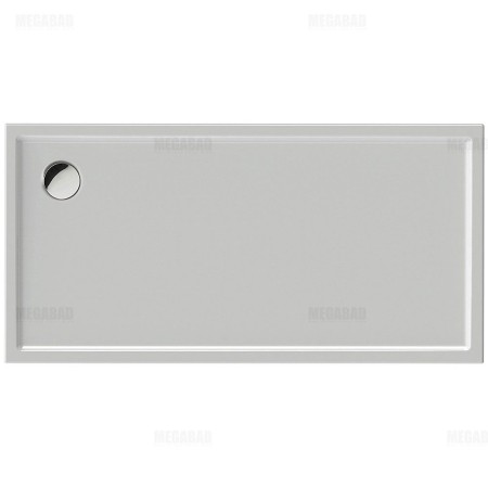 Receveur de douche rectangulaire Duravit Starck Slimline 150 x 75 cm avec Antidérapant