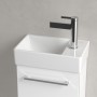 Villeroy & Boch Avento Lavabo 36 x 22 cm, Vasca a sinistra, senza troppo pieno - vista tecnica