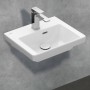 Villeroy & Boch Subway 3.0 Lavabo 45 cm, con 1 foro per rubinetto, con troppopieno