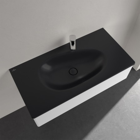 Villeroy & Boch Antao Schrankwaschtisch 100 x 50 cm, ohne Überlauf, mit 1 Hahnloch