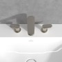 Rubinetto per lavabo a tre fori Villeroy & Boch Antao - vista tecnica