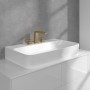 Villeroy & Boch Mettlach Dreiloch-Waschtischarmatur ohne Ablaufgarnitur - technische Ansicht