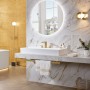 Villeroy & Boch Mettlach Dreiloch-Waschtischarmatur ohne Ablaufgarnitur - Detailansicht