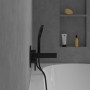 Villeroy & Boch Dawn Miscelatore per vasca da bagno a parete - vista tecnica