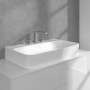 Villeroy & Boch Mettlach Dreiloch-Waschtischarmatur ohne Ablaufgarnitur - technische Ansicht