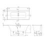 Vasca Villeroy & Boch Subway 3.0 Duo 170 x 75 cm - immagine prodotto
