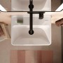 Lavabo hansgrohe Xanuia Q 450/340 sans trou de robinet ni trop-plein, SmartClean - vue technique