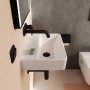 Lavabo hansgrohe Xanuia Q 450/340 sans trou de robinet ni trop-plein, SmartClean - photo produit