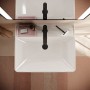 hansgrohe Xanuia Q Lavabo 600/480 avec trou de robinet sans trop-plein, SmartClean - vue technique