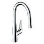 Robinet de cuisine monocommande hansgrohe Talis M51 200, Eco, avec douchette extractible, 2 jets