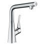 Robinet de cuisine monocommande hansgrohe Metris Select M71 320 Eco, 1jet
