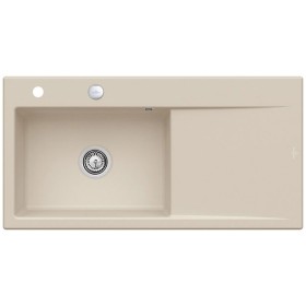 Villeroy & Boch Subway Style 60 Einbauspüle, Ablaufgarnitur mit Excenterbetätigung, Becken links