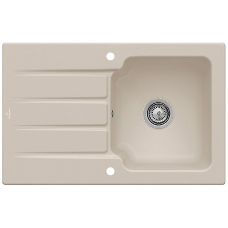 Villeroy & Boch Architectura 45 Einbauspüle, mit Ablaufgarnitur mit Handbetätigung, reversibel