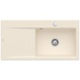 Lavello a filo Villeroy & Boch Subway Style 60 FLAT, scarico con azionamento a distanza, vasca a destra