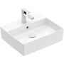 Villeroy & Boch Memento 2.0 Aufsatzwaschtisch 50 cm mit Hahnloch, mit Überlauf - Detailansicht