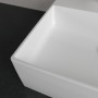 Villeroy & Boch Memento 2.0 Aufsatzwaschtisch 50 cm mit Hahnloch, mit Überlauf - technische Ansicht
