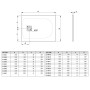 Receveurs de douche Marbond LAUFEN SOLUTIONS 170 x 80 cm