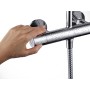 Système de douche hansgrohe Vernis Blend 200 1 jet avec thermostat de douche - vue détaillée
