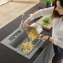 Villeroy & Boch Siluet 50 S Einbauspüle, Ablaufgarnitur mit Handbetätigung, reversibel - Detailansicht