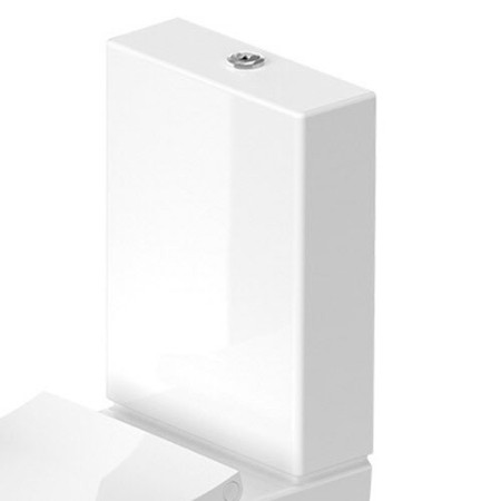 Sciacquone Viu Duravit, nascosto lateralmente