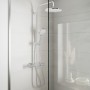 Système de douche hansgrohe Vernis Blend 200 1 jet avec thermostat de douche - vue détaillée