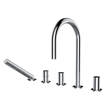 Combinaison de remplissage de baignoire 5 trous LAUFEN Kartell