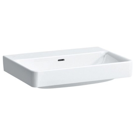 Lavabo à poser LAUFEN PRO S 65 cm sans trou de robinet, avec trop-plein