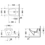 Duravit DuraStyle Wand-Bidet - Detailansicht