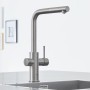 Kit de démarrage GROHE Blue Home avec bec extractible en forme de L