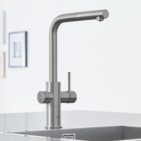 Kit de démarrage GROHE Blue Home avec bec extractible en forme de L