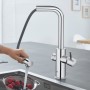 Kit de démarrage GROHE Blue Home avec bec extractible en forme de L - photo produit