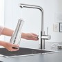 Kit de démarrage GROHE Blue Home avec bec extractible en forme de L - vue détaillée