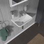 Duravit ME by Starck Handwaschbecken 45 cm, 1 Hahnloch durchgestochen - Produktansicht