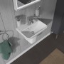 Duravit ME by Starck Handwaschbecken 45 cm, 1 Hahnloch durchgestochen - Detailansicht