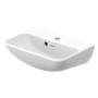 Duravit ME by Starck Handwaschbecken 45 cm, 1 Hahnloch durchgestochen - Detailansicht