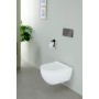 Geberit Acanto Set WC sospeso a scarico a parete, forma chiusa, TurboFlush, con sedile WC