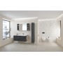Geberit Acanto Set WC sospeso a scarico a parete, forma chiusa, TurboFlush, con sedile WC - immagine prodotto