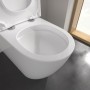 Villeroy & Boch Subway 3.0 Tiefspül-WC spülrandlos, bodenstehend, mit TwistFlush - technische Ansicht