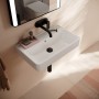hansgrohe Xanuia Q Lavabo Compact 600/370 sans trou de robinet avec trop-plein, SmartClean