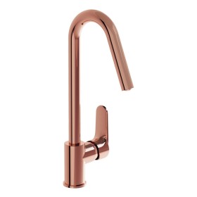 Miscelatore monocomando per lavello VitrA Root Round senza tappo di scarico