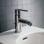 LAUFEN LUA Einhebel-Bidetmischer mit Ablaufgarnitur