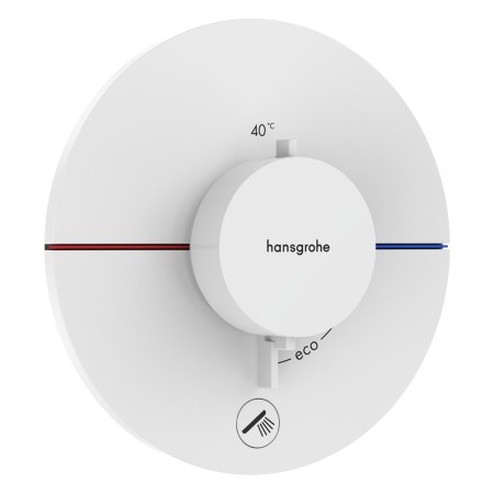 Thermostat encastré hansgrohe ShowerSelect Comfort S pour 1 consommateur et 1 sortie supplémentaire