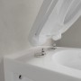 Villeroy & Boch O.Novo WC-Set mit Vorwandelement und Betätigungsplatte - technische Ansicht