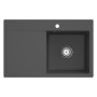 Lavello incasso Villeroy & Boch Subway Style 45 FLAT, scarico con azionamento manuale, vasca a destra