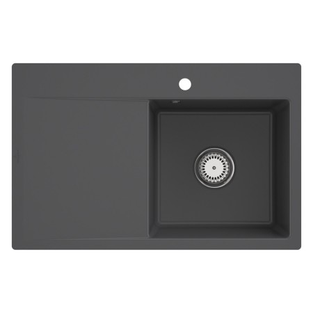 Lavello incasso Villeroy & Boch Subway Style 45 FLAT, scarico con azionamento manuale, vasca a destra
