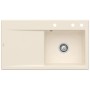 Lavello incasso Villeroy & Boch Subway Style 50 FLAT, scarico con azionamento manuale, vasca a destra