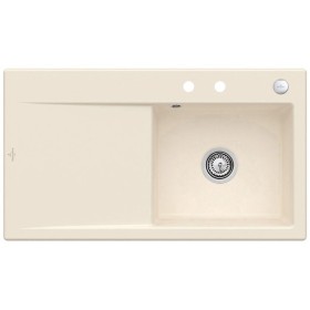 Lavello incasso Villeroy & Boch Subway Style 50 FLAT, scarico con azionamento a distanza, vasca a destra