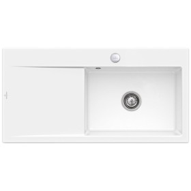 Lavello incasso Villeroy & Boch Subway Style 60, scarico con azionamento eccentrico, vasca a destra